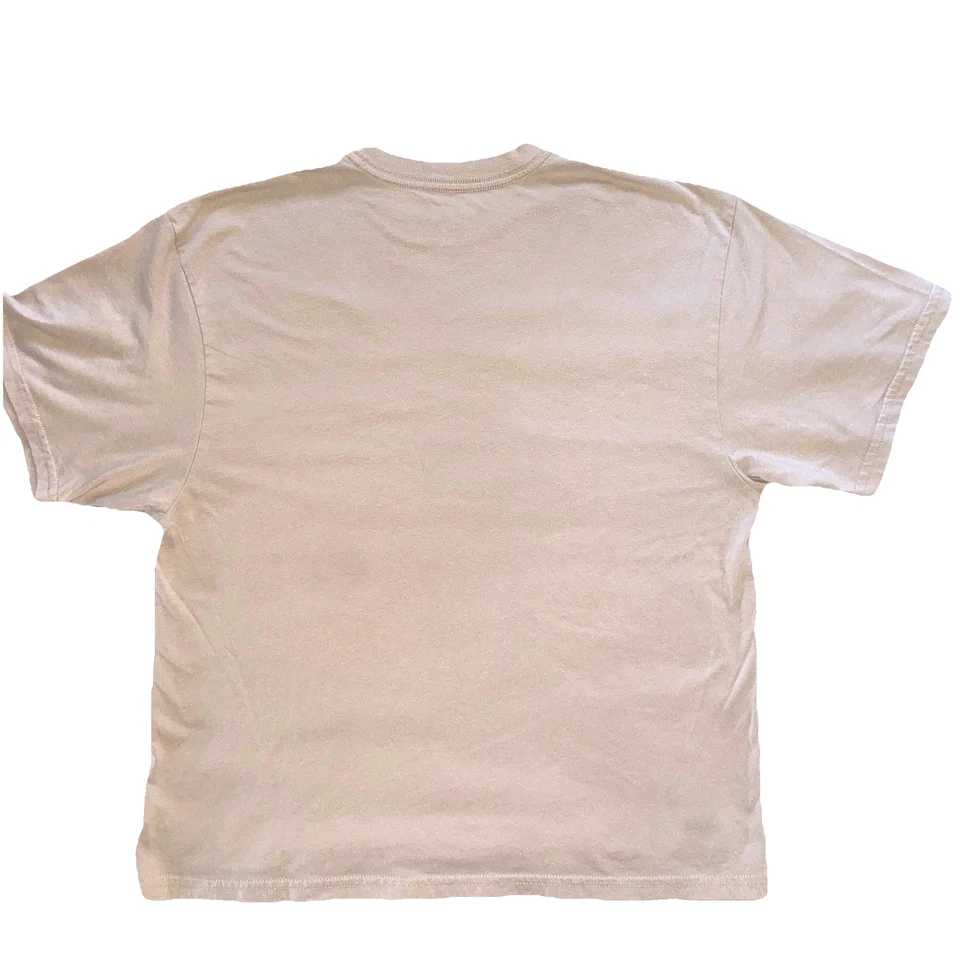 Camiseta Mellow Mushroom Growth Renewal Unisex XS Boxy Tee Daisies Hippie Boho Foto 2 de 3