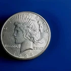 1924 S Peace Dollar AU-BU