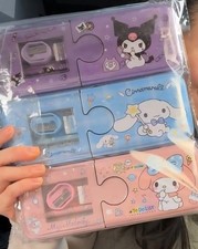 Sanrio Stationery Sets Kuromi Cinnamoroll My Melody Pompompurin