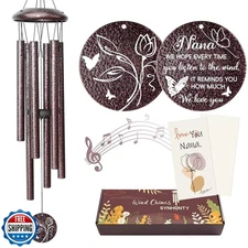 Gifts for Nana, 25''Wind Chimes, Birthday Gift for Nana from Gran