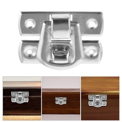Vintage Jewelry Box Hasp Locking Latch Metal Buckle Fastener Cabinet