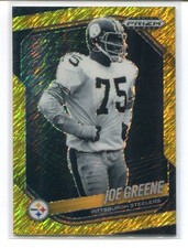 2025 Panini Prizm Black Joe Greene Gold Shimmer 08/10 #122