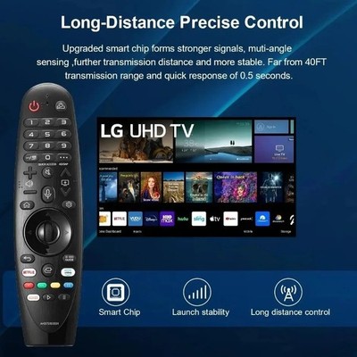 LG Magic TV Fernbedienung mit Zeiger & Sprachfunktion für LG Smart TV OLED QNED UHD