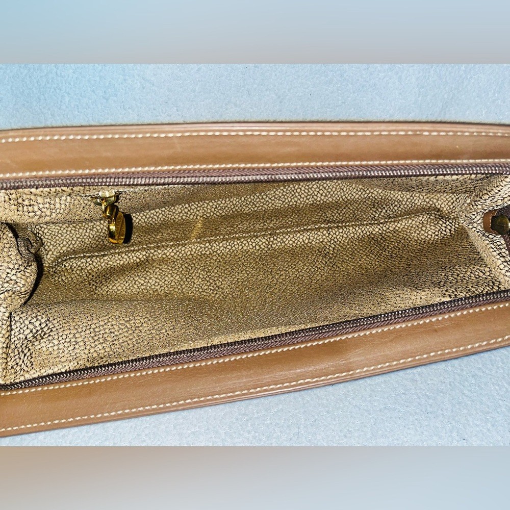Borbonese Quail Suede Clutch — image 5