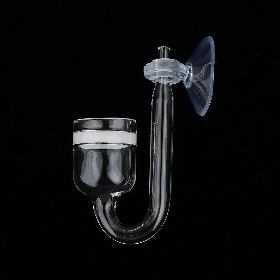 Диффузор CO2, стеклянный реактор из углекислого газа U-образной формы в комплекте трубок для аквариумных растений  - Изображение 3 из 4