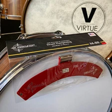 SnareWeight M-80 Red, Large Adjustable Drum Dampener (M80)