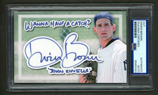 Dwier Brown Signed Cut Display (PSA) Field of Dreams Photo w/ Inscriptions