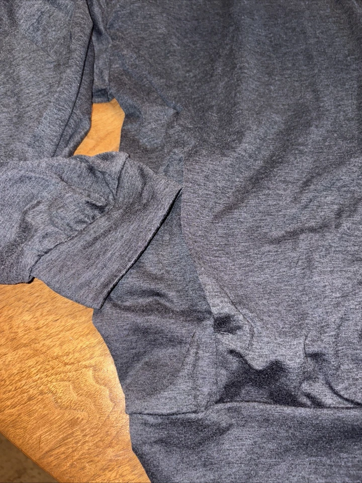 Sudadera con capucha ligera para senderismo Free Country para mujer con cremallera frontal en gris - talla grande. Foto 4 de 4