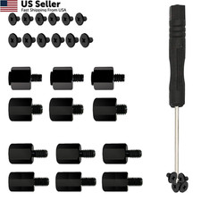 M.2 SSD ScrewsKit, Nvme Screws Suitable for ASUS MSI Gigabyte M2 x 6mm, black