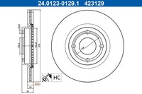 2X Ate Bremsscheibe BelüFtet Ø278Mm FüR Ford Fiesta Vii Hf Hj