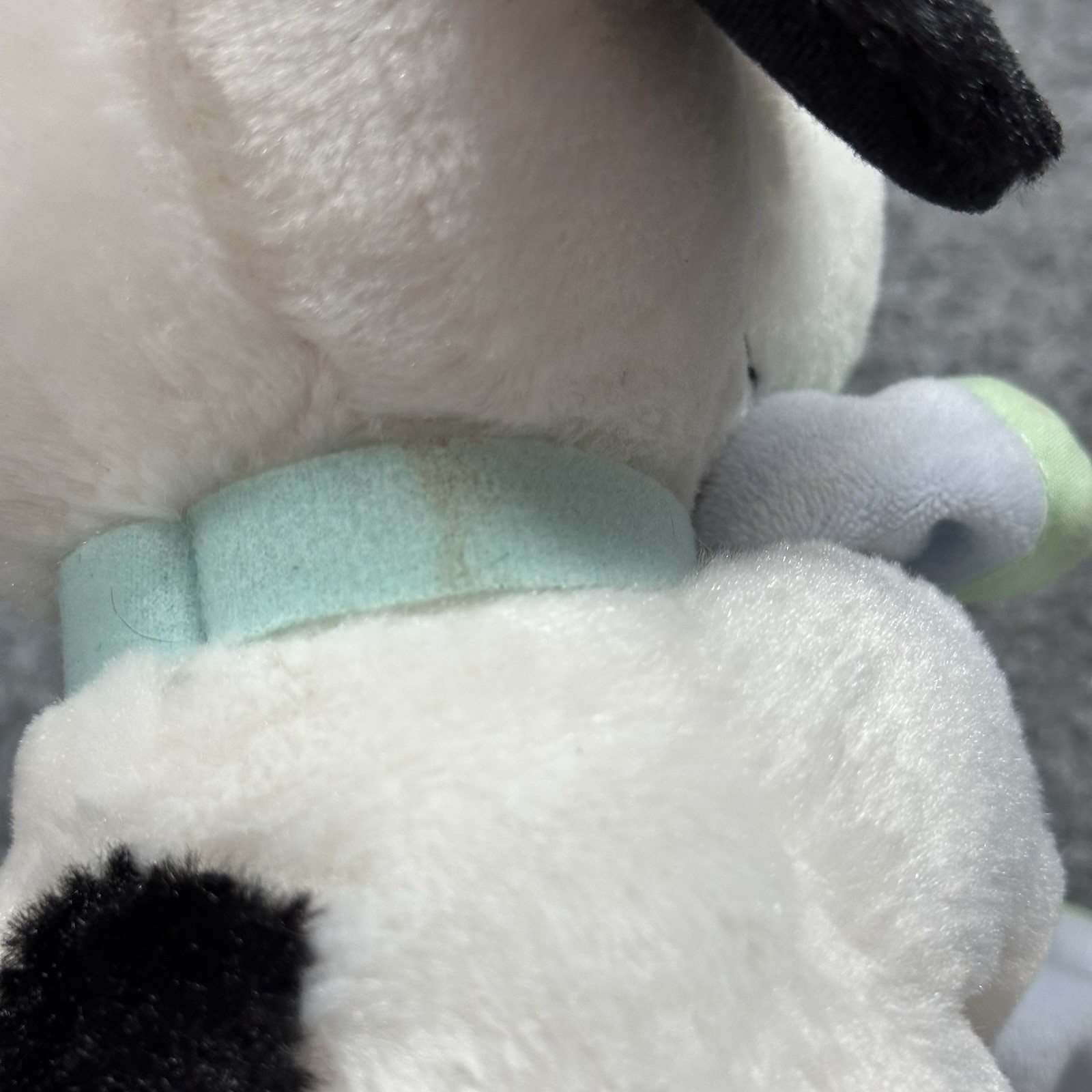 Peanuts Snoopy Holding Blue Blanket Paw Plush Cedar Point Fair Stuffed Doll 10"