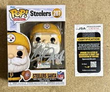 Cam Heyward Signed NFL Pittsburgh Steelers Santa Funko Pop! #287 With JSA COA