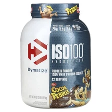 ISO100® Hydrolyzed, 100% Whey Protein Isolate, Cocoa Pebbles, 3 lbs (1.37 kg)