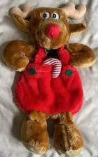 Vintage Rennoc Santa’s Best 20" Rudolph Reindeer Plush Christmas Stocking