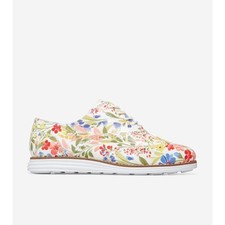 Cole Haan W25335 Size 6 M Women's OriginalGrand Wingtip Oxford Floral Print
