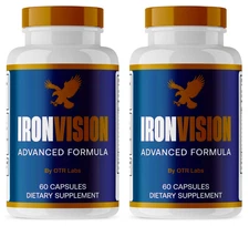 Iron Vision, IronVision Advanced Formula Capsules for Eyes&Vision Support 120CT
