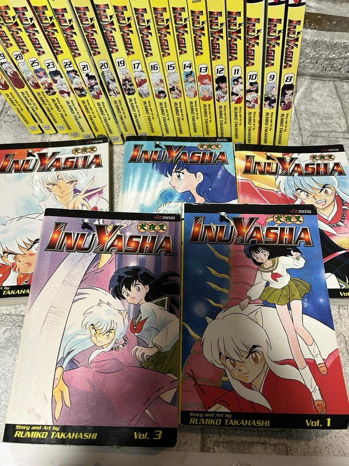 InuYasha Lot 24 Books  by Rumiko Takahashi English Manga - Image 4 of 4
