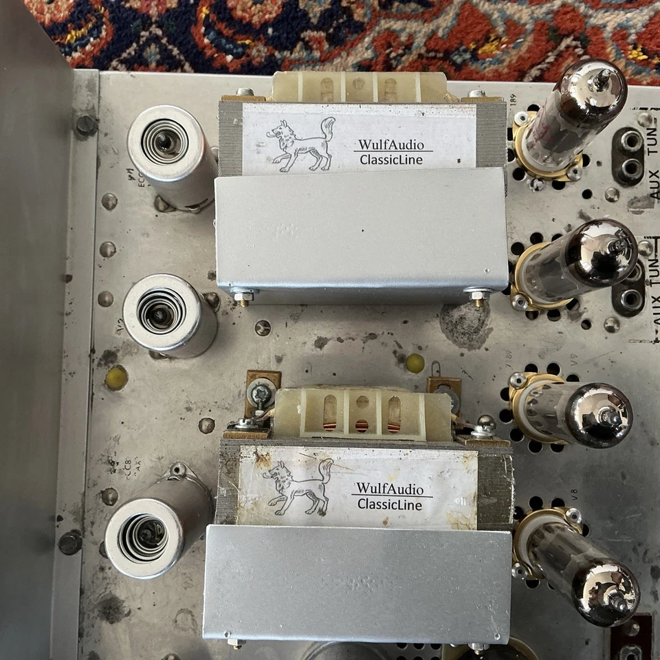 USA - Stereo - Röhrenverstärker - Legende THE FISHER X-100A von 1962 - Bild 3 von 4