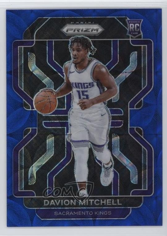 2021-22 Panini Prizm Choice Blue Prizm 11/39 Davion Mitchell #312 14t3
