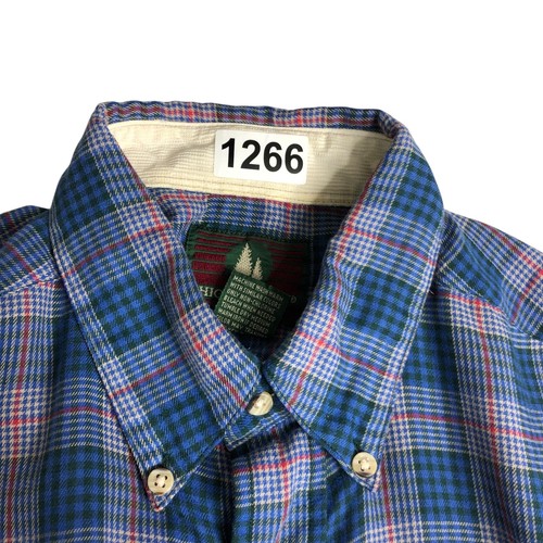 Vintage 90s High Sierra Shirt Mens Medium Plaid Button Down Long Sleeve Flannel - Picture 11 of 11