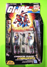 1985 GI Joe Tomax & Xamot Crimson Guard Commanders MOC-Bubble Lift