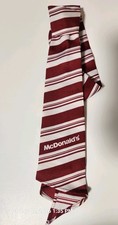 McDonald's Women Manager Christmas Uniform Tie Rare