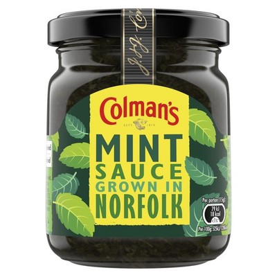 Colman's Classic Mint Sauce | Gewürzsauce aus Minze 1 Stück (1 x 165g)