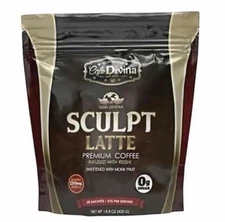 Vida Divina Organico Caffe Sculpt Latte Coffee Espresso