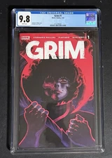 Grim #1 - CGC 9.8 - Cover A 1st Print - Boom Studios - 1st App Jessica Harrow