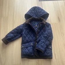 Polo Ralph Lauren Kids Boys Size 6 Water-Resistant Quilted Jacket Navy