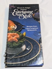 Entertaining With Style Recipes Great American Restaurants 1980 Benson & Hedges