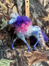Vintage 1987 Kenner Fashion Star Fillies 8" Blue Tamara Feelin' Fancy Horse