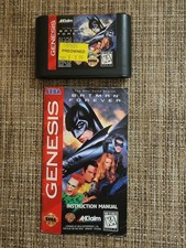 Batman Forever (Sega Genesis) Cartridge and Manual Pre-Owned Good Condition