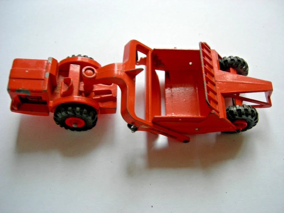 Matchbox King Size No. 6 Allis-Chalmers Motor Scraper - Made in England Lesney - Bild 2 von 4