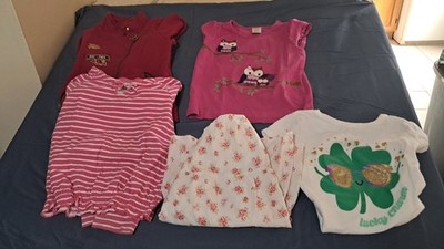 Girls Size 5/6 Spring Lot Place, Gymboree, Jumping Beans, St Patrick Day