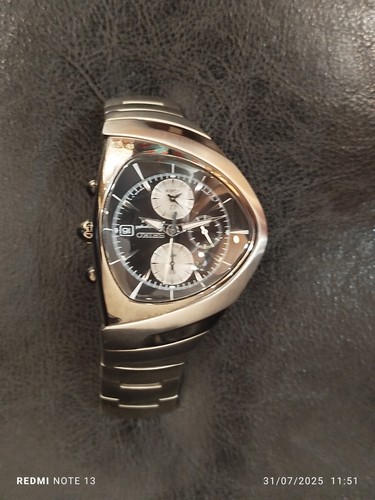 Seltene Design Seiko 7T62-0GH0 Chronograph Alarm Uhr
