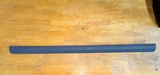 87-93 Ford Mustang Coupe Trunk Blue Headliner Trim Metal Rear Window Notch Oem