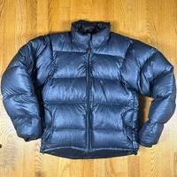 Western Mountaineering Men’s Vintage Navy Blue Flight Puffer Jacket Sz S Rare
