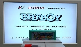 Terminal Cleaned Fc Paperboy Famicom Software