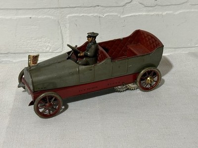 1920 s Lehmann Original Panne Touring Car Windup 687 DRG w/driver  WOW!