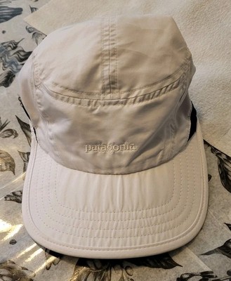 100% Polyester Pre-owned Patagonia Adult White Duckbill Cap One Size 5 Panel