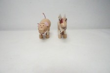 Anamalz Wooden Toy Characters Farm Animals lot of 2