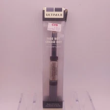 Ultima II FADE NOT CREASE NOT Shadow + Liner SILVER Eyeshadow MIDNIGHT Eyeliner