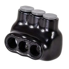 Polaris MultitapConnector,Alum,Gry,Hex,3Port IPLG6-3B Polaris IPLG6-3B