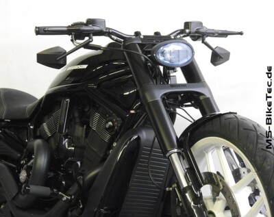 Spiegel ''Dara'' schwarz für Harley V-Rod + Night Rod Special