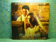 The Pelican Brief Julia Roberts 2 Disc Set Laserdisc -EXTRA LDs SHIP FREE