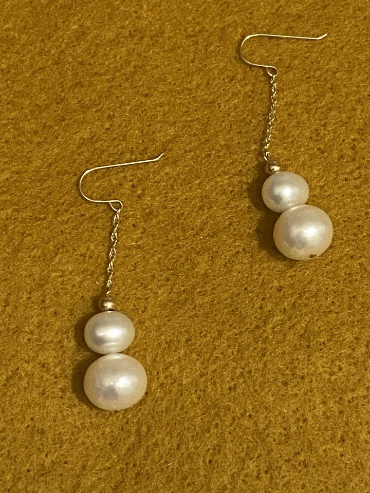 Pendientes de perlas cultivadas Foto 3 de 4