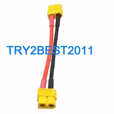 XT60 Dual Female Extension Wire Convension cables For RC car/Helicopter