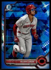 2022 Bowman Draft Sapphire Allan Cerda Rookie Cincinnati Reds #BDC-22