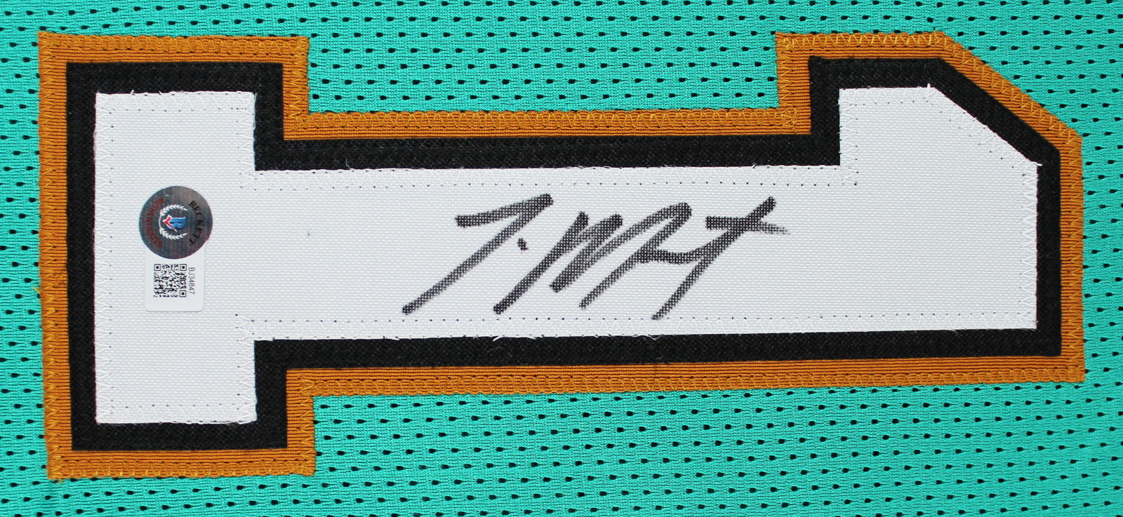 Ja Morant Authentic Signed Teal Throwback Pro Style Jersey Autographed